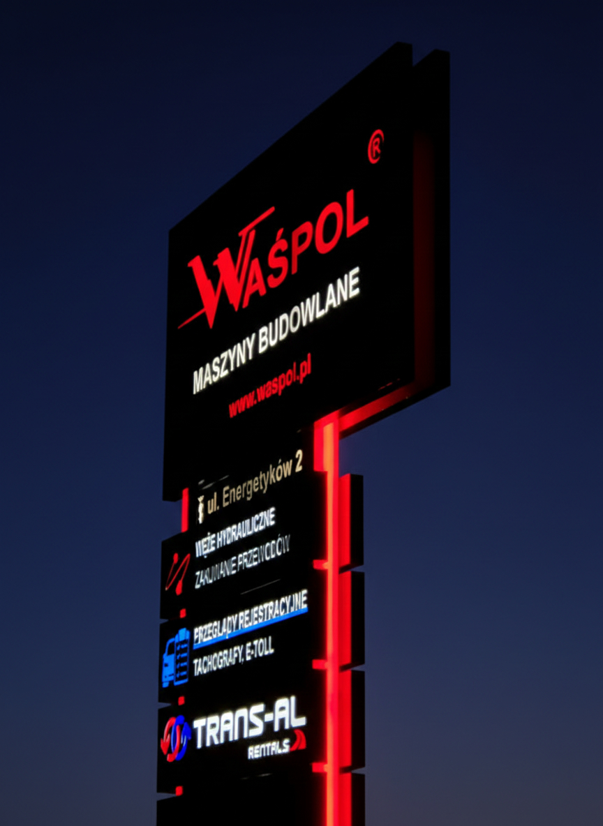 pylon_podswietlane_boki-wymienne-panele pylon podswietlane boki wymienne panele Pylony i Totemy Pylony reklamowe